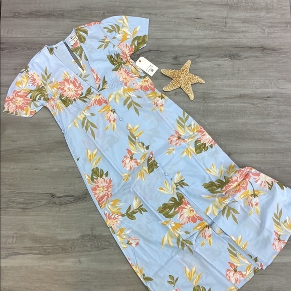 🔆BILLABONG🔆 LUCKY IN LOVE MAXI DRESS - Picture 3 of 17